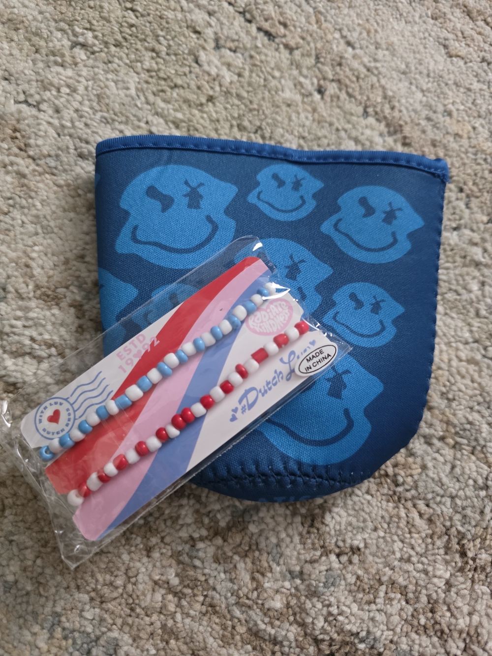 Dutch Bros Drink Sleeve & Bracelet